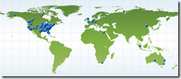 Where people are from who have taken the Forgiveness Quiz