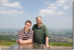 Pastor Roy Summers and Chris Brauns on Malvern Hill