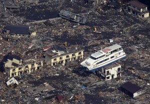 Devastation from the Tsunami in Japan