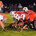 SV lines up near the Byron goal line. SV lines up near the Byron goal line.